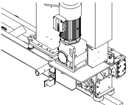 堆垛机的行走机构和升降机构